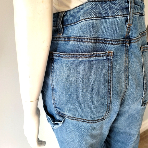 Refuge Distressed Long Overalls Size S - Picture 10 of 14
